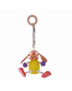 Mehta Toys Car Hanging Doll Wood 2 Pcs Set Multicolour