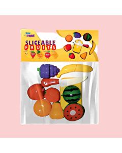 Little Fingers Lft 1201 Fruits Cutting Plastic 1 Pack Multicolour