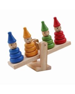 Mehta Toys Sea Saw Game For Kids Wood 1 Pc Multicolour