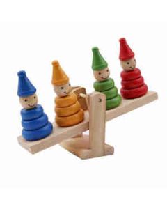 Mehta Toys Sea Saw Game For Kids Wood 1 Pc Multicolour