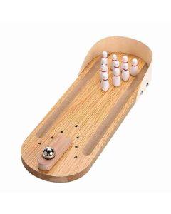 Mehta Toys Bowling Game For Kids Wood 1 Pc Multicolour