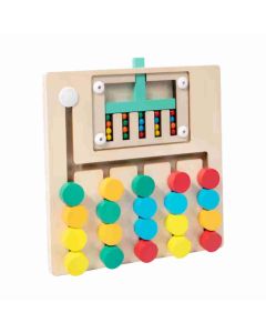 Mehta Toys Colour Sorter X5 Learning Toys Wood 1 Pc Multicolour