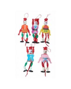 Mehta Toys Pulling Joker Wood 4 Pcs Set Multicolour