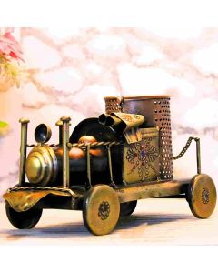 Gi Heritage Iron Engine Pen Holder, 10Cm X 22.5Cm X 12.5Cm,350Gm 1 Pc